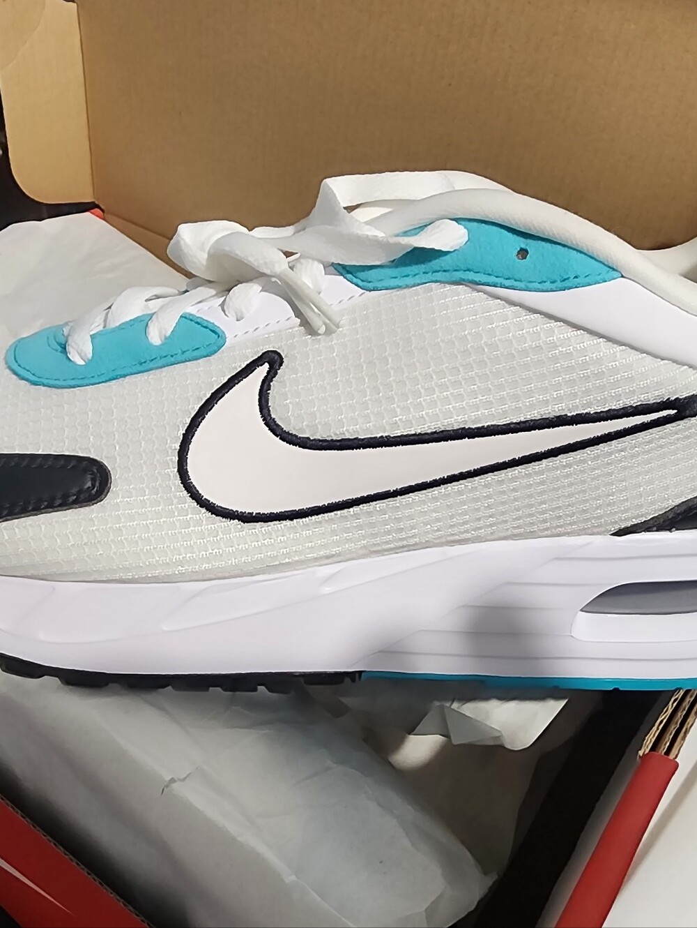 The sneaker in the image is the Nike Air Max Solo. 12.5 Womens 11 Mens